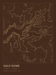 Half Dome — Ink print in Desert Dark