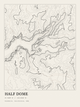 Half Dome — Ink print in Ink Light