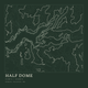 Half Dome — Ink print in Ranger Dark (square)
