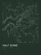 Half Dome — Ink print in Ranger Dark