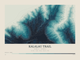 Kalalau Trail — Contour Colour print in Fjord (landscape)