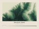Kalalau Trail — Contour Colour print in Forest Floor (landscape)