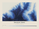 Kalalau Trail — Contour Colour print in Ultramarine (landscape)