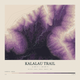 Kalalau Trail — Contour Colour print in Plum & Clay (square)