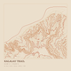 Kalalau Trail — Ink print in Desert Light (square)