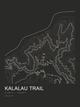 Kalalau Trail — Ink print in Ink Dark