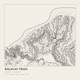 Kalalau Trail — Ink print in Ink Light (square)