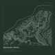 Kalalau Trail — Ink print in Ranger Dark (square)
