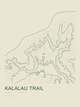 Kalalau Trail — Ink print in Ranger Light