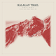 Kalalau Trail — Red Relief print in Red Earth (square)