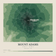 Mount Adams — Contour Colour print in Forest Floor (square)