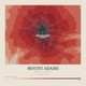 Mount Adams — Contour Colour print in Red Earth (square)