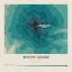 Mount Adams — Contour Colour print in Alpine Teal (square)