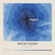 Mount Adams — Contour Colour print in Ultramarine (square)