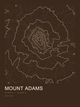 Mount Adams — Ink print in Atlas Dark