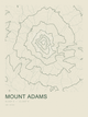 Mount Adams — Ink print in Ranger Light