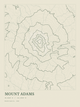 Mount Adams — Ink print in Ranger Light