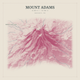 Mount Adams — Red Relief print in Rose & Stone (square)