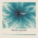 Mount Rainier — Contour Colour print in Fjord (square)