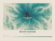 Mount Rainier — Contour Colour print in Alpine Teal (landscape)