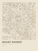 Mount Rainier — Ink print in Atlas Light
