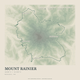 Mount Rainier — Traceline print in Forest Floor (square)