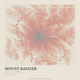 Mount Rainier — Traceline print in Red Earth (square)