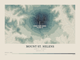 Mount St. Helens — Contour Colour print in Graphite (landscape)