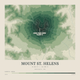 Mount St. Helens — Contour Colour print in Forest Floor (square)
