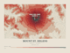 Mount St. Helens — Contour Colour print in Red Earth (landscape)