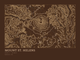 Mount St. Helens — Ink print in Desert Dark (landscape)