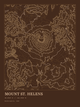 Mount St. Helens — Ink print in Desert Dark