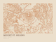 Mount St. Helens — Ink print in Desert Light (landscape)