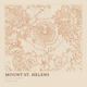 Mount St. Helens — Ink print in Desert Light (square)