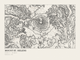 Mount St. Helens — Ink print in Ink Light (landscape)