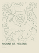 Mount St. Helens — Ink print in Ranger Light