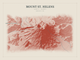 Mount St. Helens — Red Relief print in Ember & Ochre (landscape)