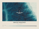 Mount Whitney — Contour Colour print in Fjord (landscape)