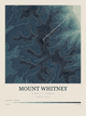 Mount Whitney — Contour Colour print in Graphite
