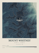 Mount Whitney — Contour Colour print in Graphite