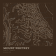 Mount Whitney — Ink print in Atlas Dark (square)