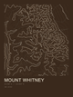 Mount Whitney — Ink print in Atlas Dark