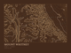 Mount Whitney — Ink print in Desert Dark (landscape)