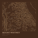 Mount Whitney — Ink print in Desert Dark (square)