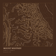 Mount Whitney — Ink print in Desert Dark (square)
