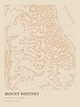 Mount Whitney — Ink print in Desert Light