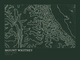 Mount Whitney — Ink print in Ranger Dark (landscape)