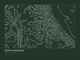 Mount Whitney — Ink print in Ranger Dark (landscape)