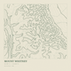 Mount Whitney — Ink print in Ranger Light (square)