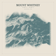 Mount Whitney — Red Relief print in Graphite (square)